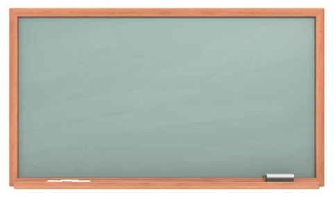 Green Chalkboard. Stock Illustration