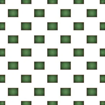 Green chalkboard pattern creating a school education background Stock Illustration