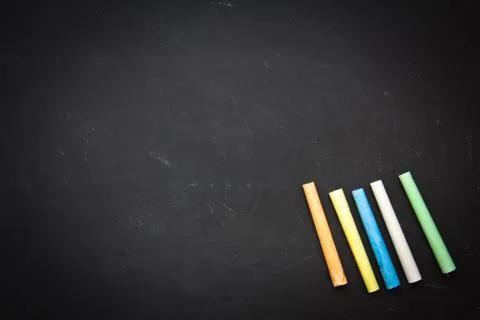 Green chalkboard Stock Photos