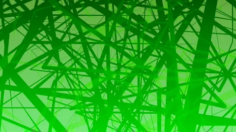 Green chaos Stock Footage 333408