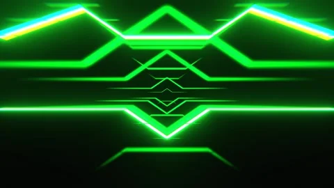 Green Chaotic Flashing Static and Glitches for Nightclub Background VJ Loop  Stock Footage 341672912