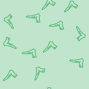 Green check line vector seamless pattern 스톡 일러스트