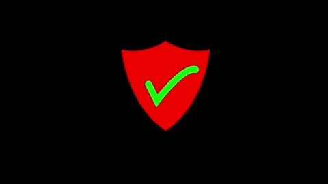Green check mark. Correct or right choice icon animated video Stock Footage 306538198