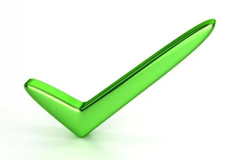 Green Check Mark Stock Illustration