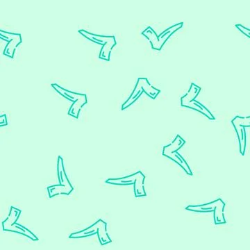 Green check vector seamless pattern 스톡 일러스트