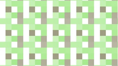Green Checkered Grid Seamless Pattern Stock Illustration