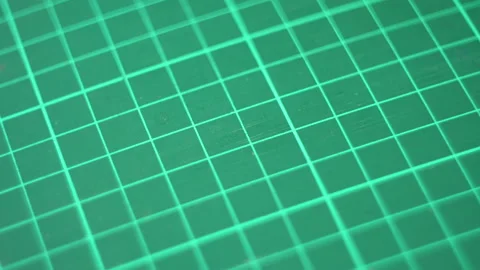 Green checkered surface 4K Video stock 155037763