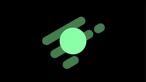 Green checkmark symbol on dynamic background with modern design elements Stock Footage 331946396