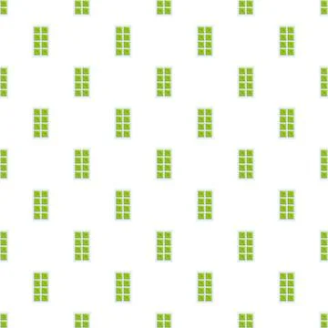 Green chewing gum rectangular pieces seamless pattern design Stock Illustration