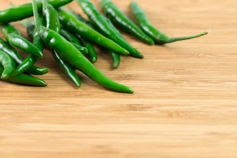 Green chilli Stock Photos