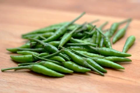 Green chilli Stock Photos