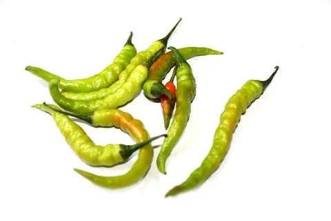 Green chilli Stock Photos