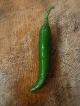 Green chilly Stock Photos