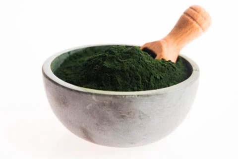Green chlorella Stock Photos