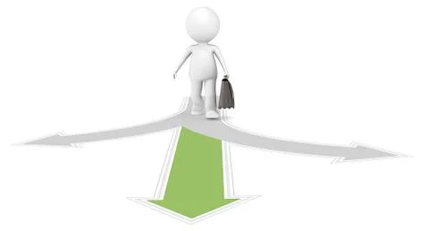 Green Choice. Stock Illustration