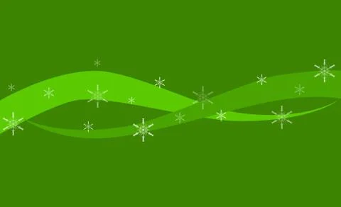Green christmas background Stock Illustration