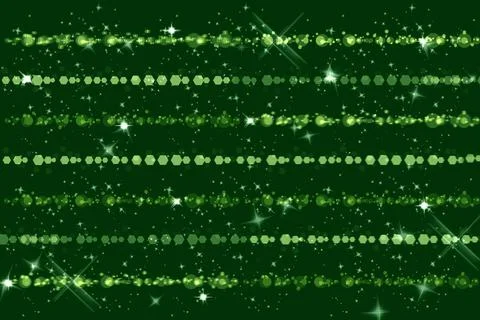 Green christmas background Illustrazione stock