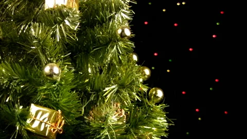 Green christmas tree Видео 106457473