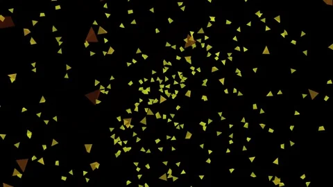 Green christmas tree shaped confetti falling down in slow motion isolated o.. Stock Footage 337805315