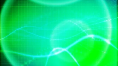 Green circle animation Video stock 117094879