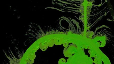 Green circle forming 스톡 동영상 330444542