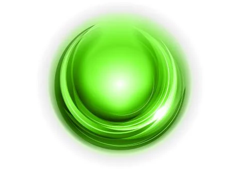 Green circle Stock Illustration