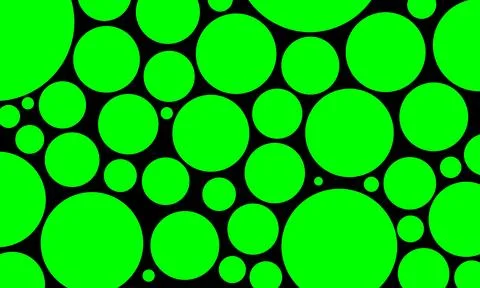 Green circle. natural. fresh. vector design. green bubble. Stock Illustration
