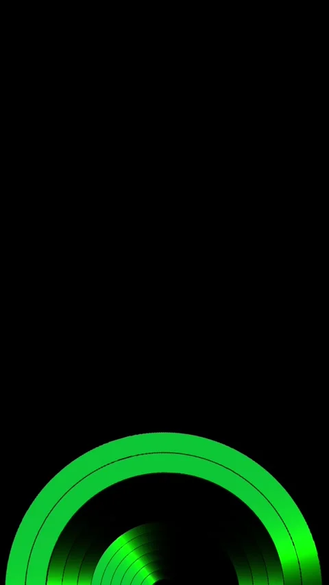 Green circle vertical Stock Footage 304014026
