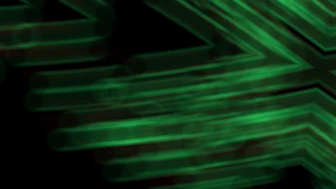 Green circles and red rectangles forming abstract pattern Stock Footage 337017067