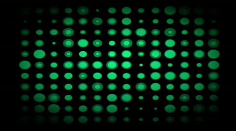 Green circles BG Stock Footage 654018