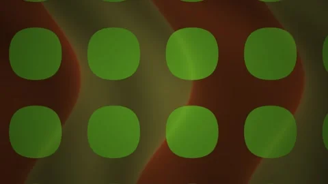 Green circles on dark background pattern. Stock Footage 340031397