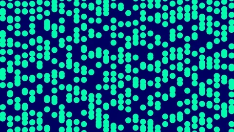 Green Circles. Video stock 91026640