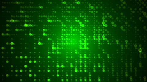 Green Circles Pulsing Stock Footage 863006
