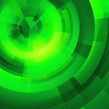 Green circles of rectangular 스톡 사진
