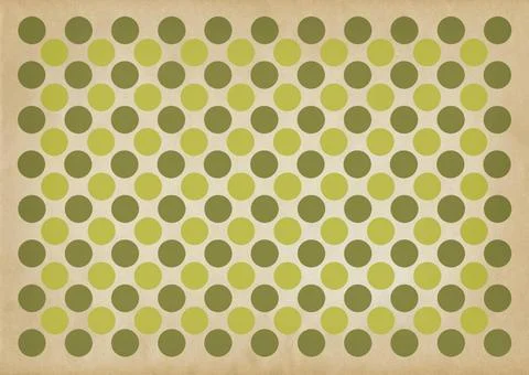 Green circles retro pattern background Faded green circles retro pattern o... Stock Photos