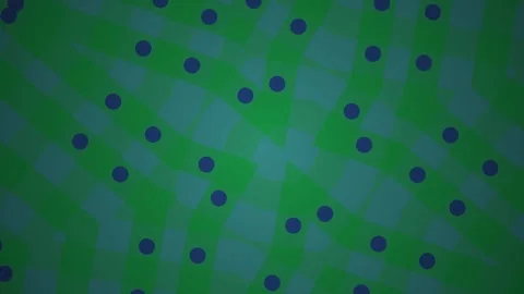 Green circuit board with blue dots. Stock Footage 334340898