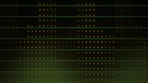 Green circuit board with glowing lights. Stock Footage 335961069
