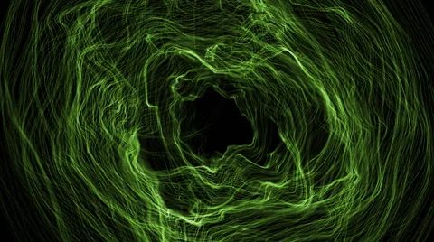 Green circular abstract Stock-Footage 65797617