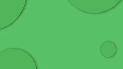 Green circular boubles background animation Stock Footage 99648382