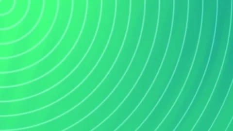 Green Circular Line Pattern Background Loop. Stock Footage 286433935