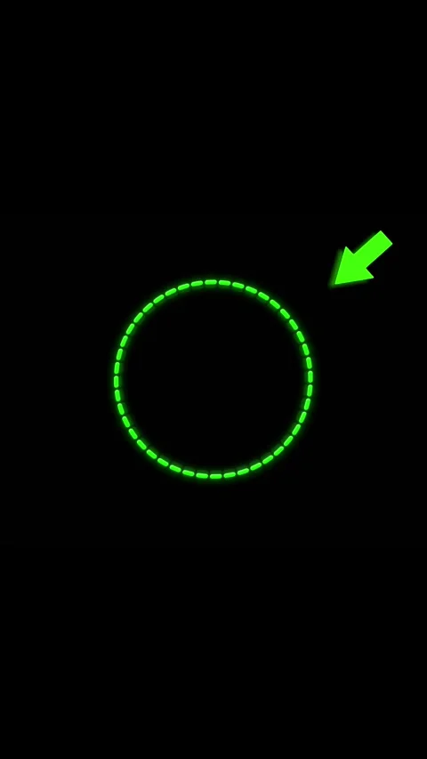 Green Circular Loading Progress Indicator on Black Background Stock Footage 341366160