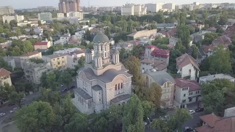 Green city drone view Stock Footage 156833897