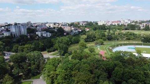 Green city Stock Footage 304627508