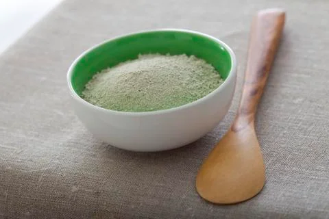 Green clay Stock-Fotos