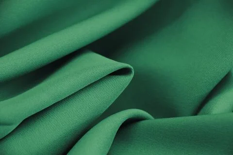 Green cloth background Stock-Fotos