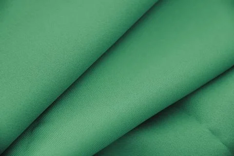 Green cloth background Fotos Stock