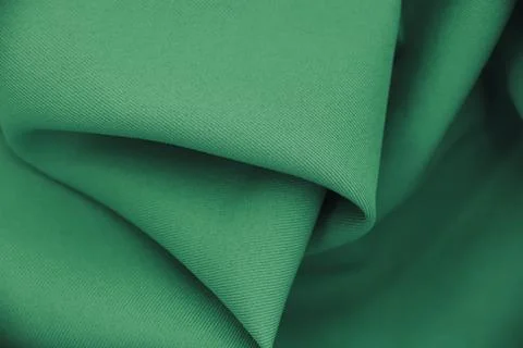 Green cloth texture background Stockfoto's