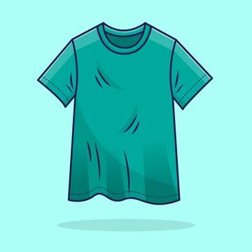 Green Clothes Stock Illustration