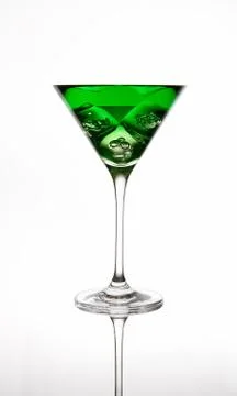 Green cocktail Stock Photos