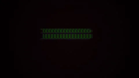 Green code on black background animation. Stock Footage 335112552